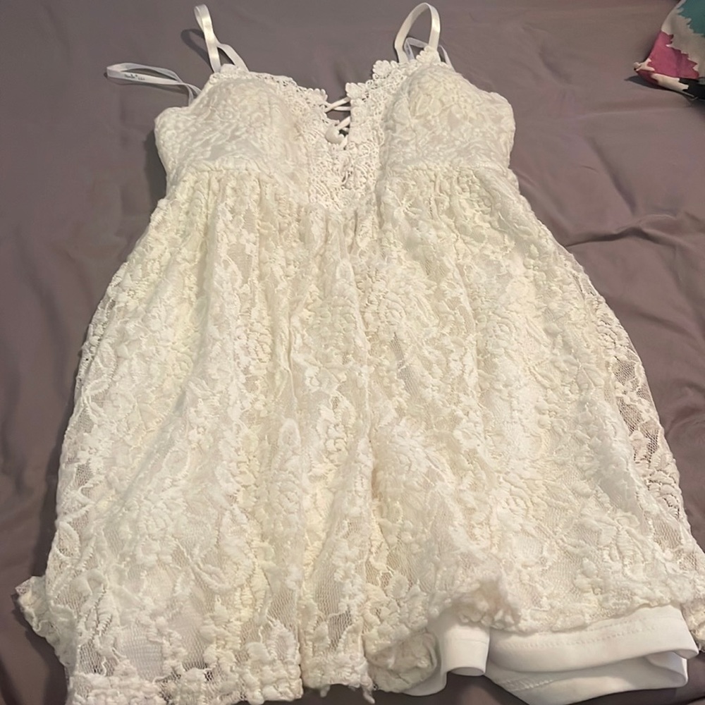 White summer dress